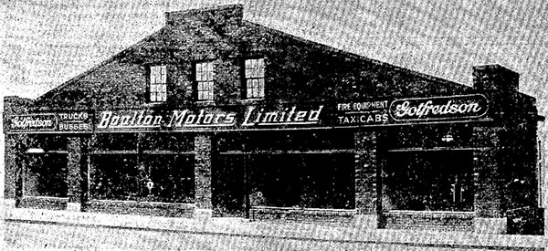Boulton Auto Sales and Garage Building