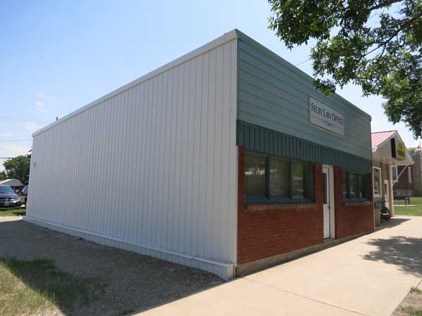 Historic Sites of Manitoba: Bradley Law Office (351 Main Street, Manitou,  Municipality of Pembina)