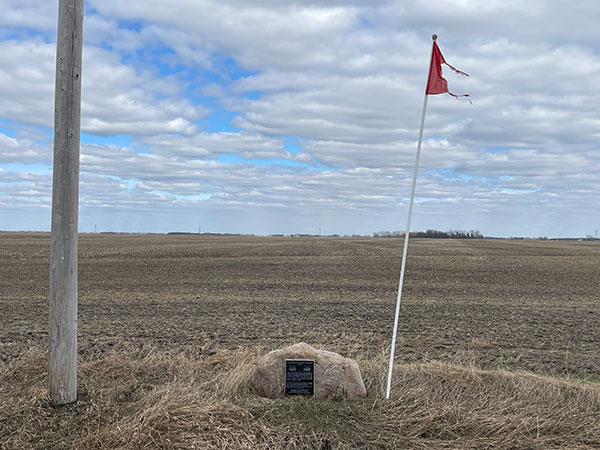 Broadview School commemorative monument