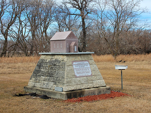 Burnside School commemorative monument