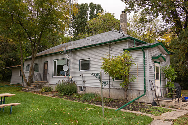 The former Calf Mountain School building