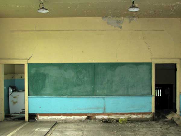 Interior of Cameron Consolidated School