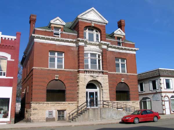 Former Bank of Montreal at Carberry