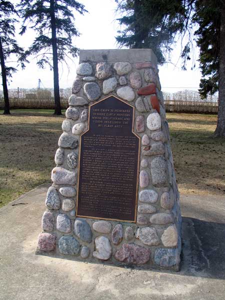 Carberry grain monument