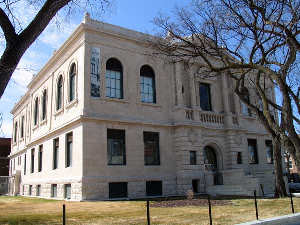 The former Carnegie Library and City of Winnipeg Archives