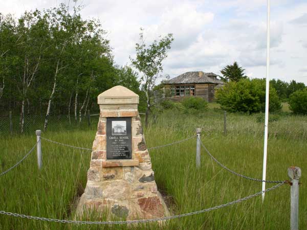 Cavell School commemorative monument