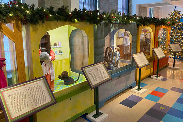 Eaton's Fairytale Vignettes display from the ninth floor annex of the Eaton's downtown store at the Manitoba Children’s Museum