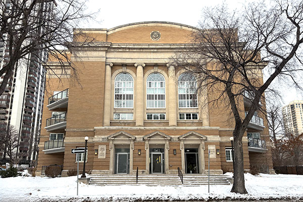 The former First Church of Christ, Scientist