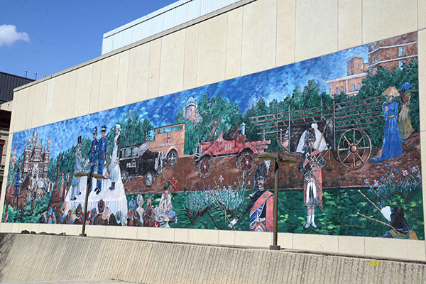 Civic Centre Parkade Mural 