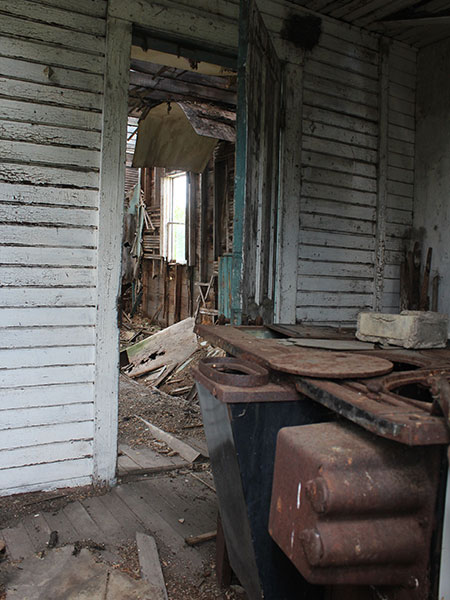 Foyer of the former Copley School building