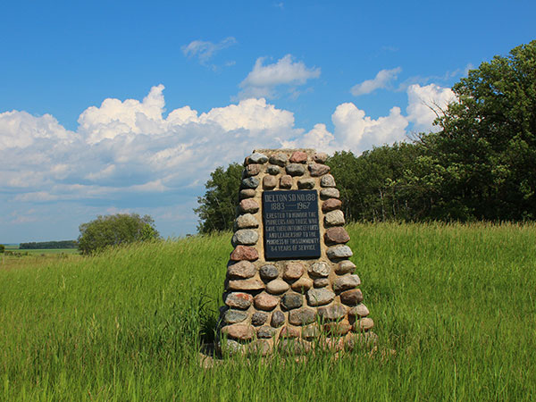 Delton School commemorative monument