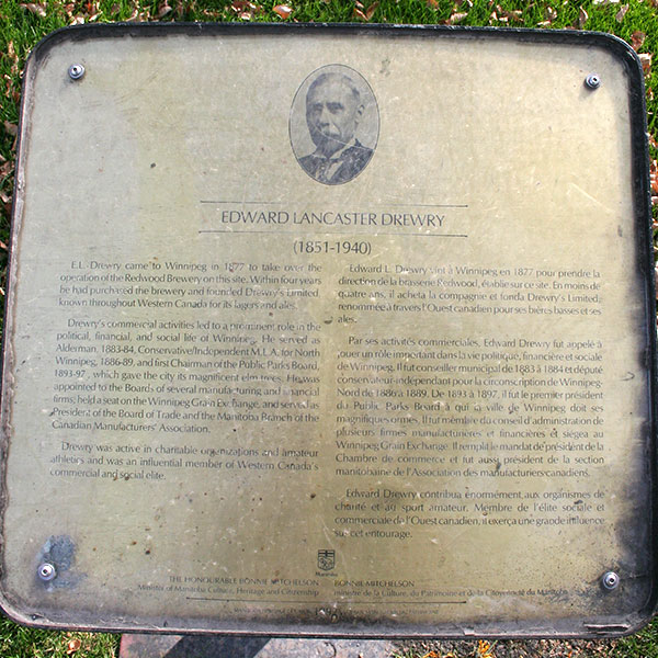 Edward Lancaster Drewry Plaque