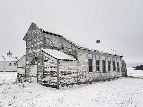 St. John the Baptist Ukrainian Orthodox Hall at Drifting River, formerly Sulphur Creek School
