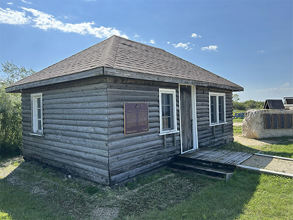 Duck Factory No. 1 Building with commemorative plaque