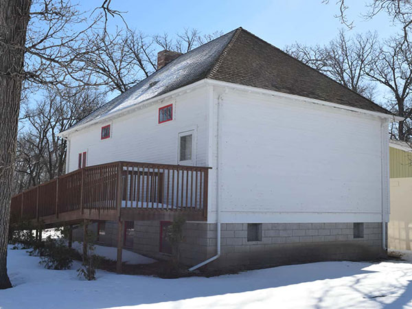 The former Boyne School building
