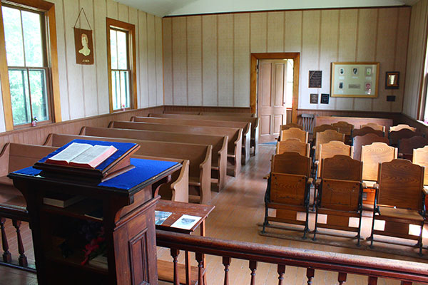 Interior of Dunston United Church