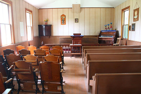 Interior of Dunston United Church