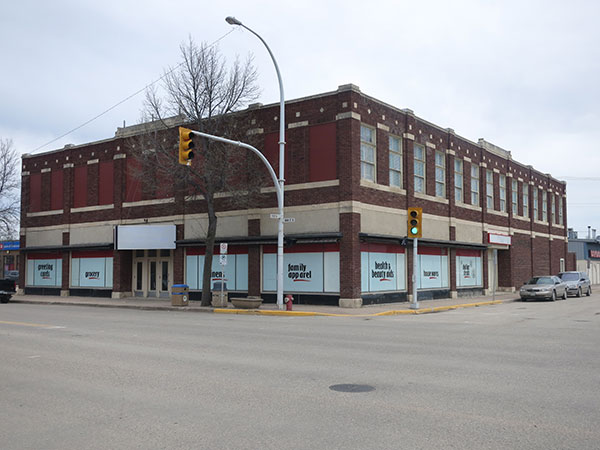 The former Eaton’s department store at Dauphin
