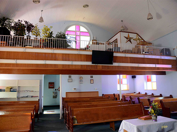 Interior of Vietnamese Mennonite Church