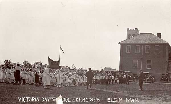 Victoria Day celebrations at Elgin School