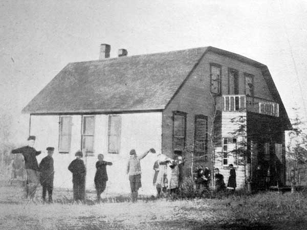 The original Ethelbert School building