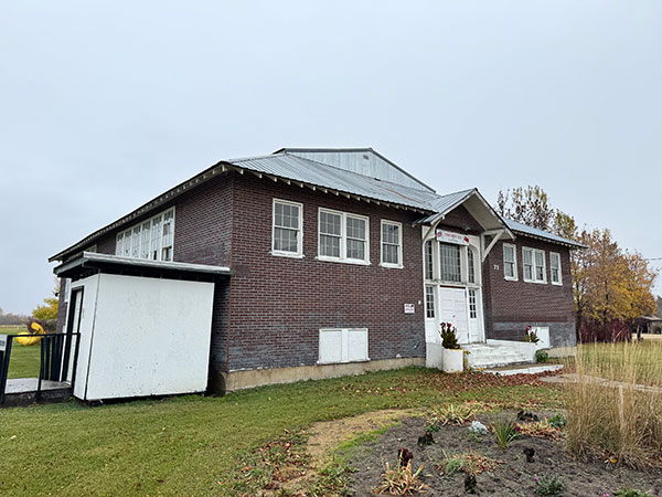 The &ldquo;old&rdquo; Ethelbert School building, built in 1942 and closed in 1980