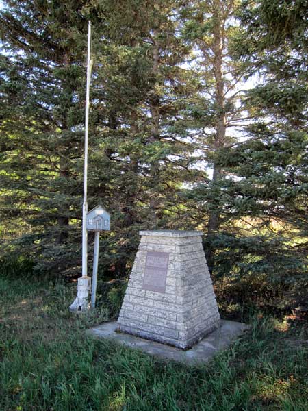 Fraser School commemorative monument