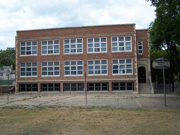 Glenelm School, back elevation