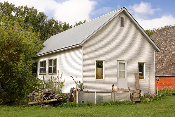 The former Goudney School building