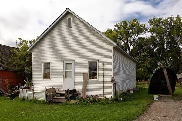 The former Goudney School building