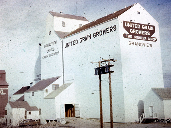United Grain Growers Grain Elevator at Grandview