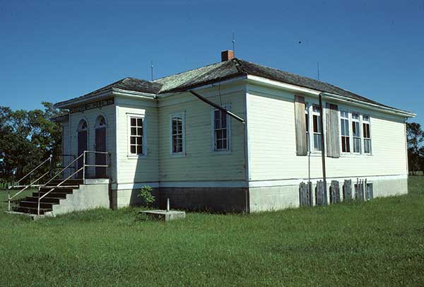 The former Green Ridge School building