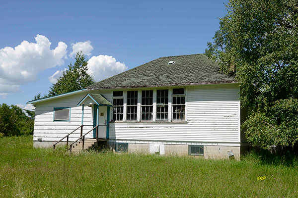 The former Green Valley School building