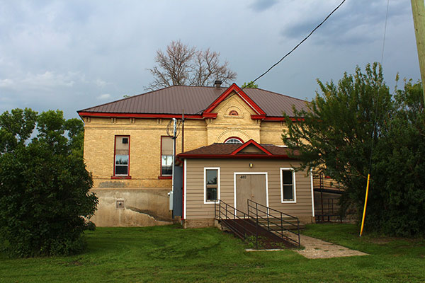 The former Griswold School building