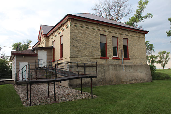 The former Griswold School building