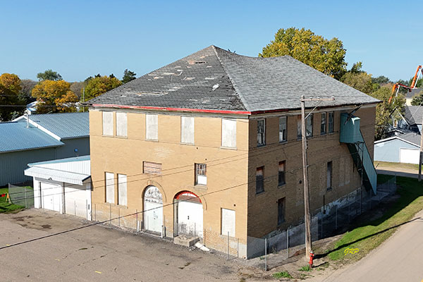 The former Hartney Town Hall