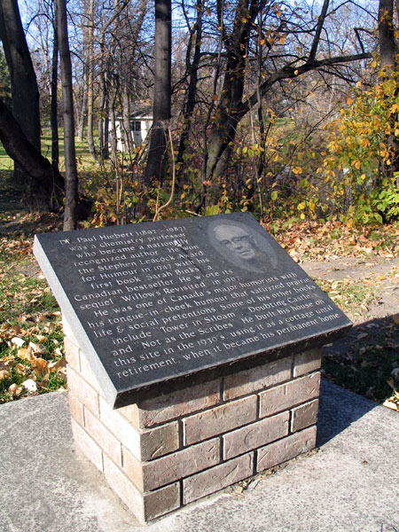 Paul Hiebert commemorative monument