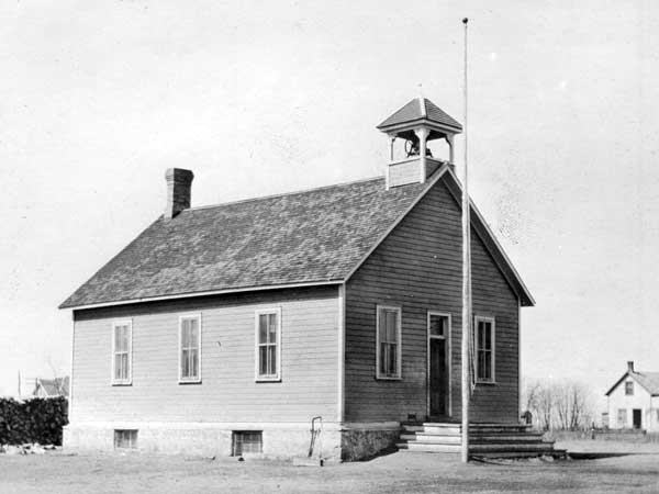 High Bluff Village School before addition of a second classroom