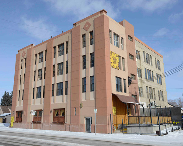 The former International Laboratories Building