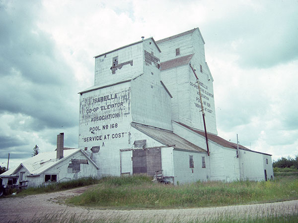 Former Manitoba Pool grain elevators at Isabella