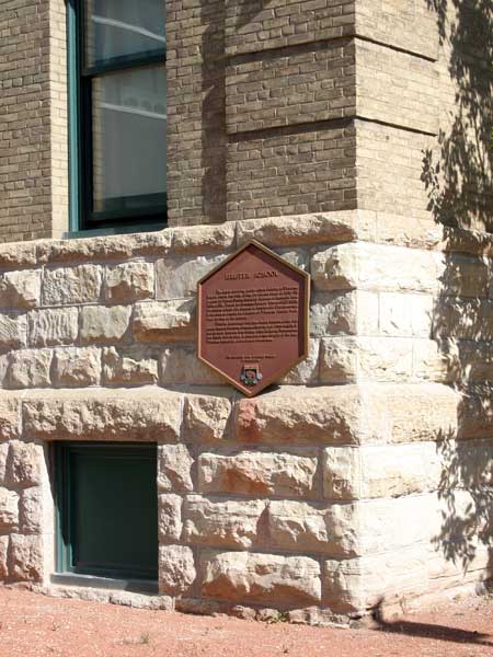 Isbister School commemorative plaque