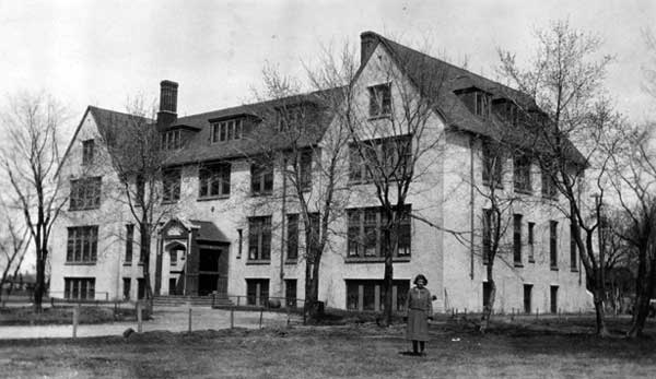 Jewish Orphanage before construction of the baby house