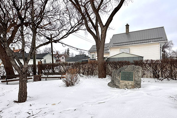 David Johnston Memorial Park Monument