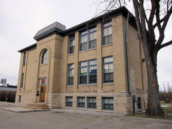 The former Assiniboia Indian Residential School building
