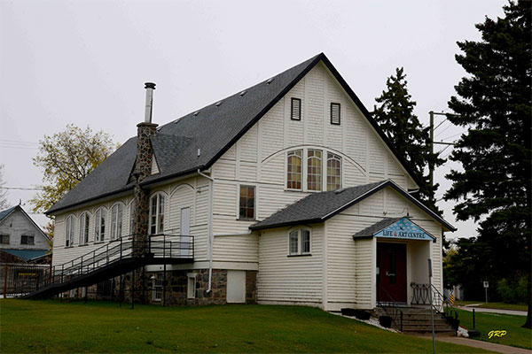 The former Knox United Church at Roblin