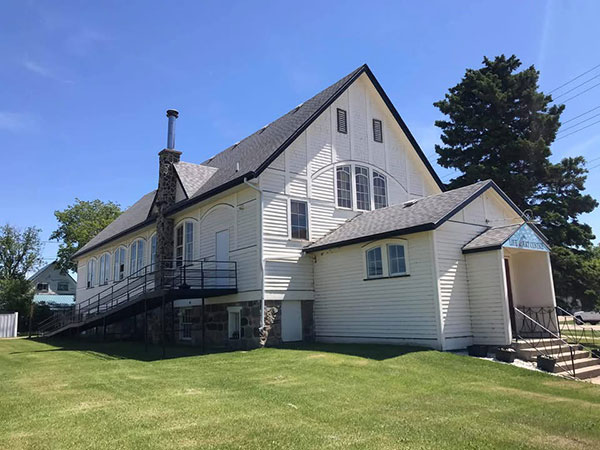The former Knox United Church at Roblin
