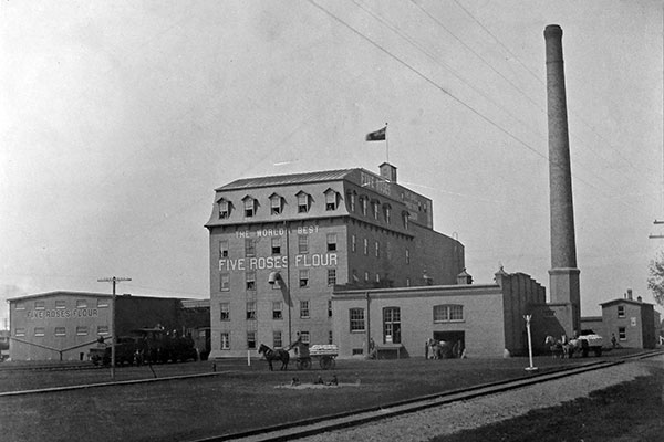 Lake of the Woods mill at Portage la Prairie