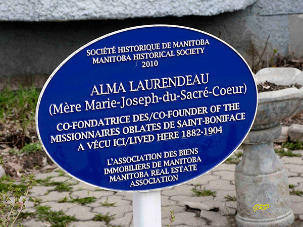 Laurendeau House commemorative plaque