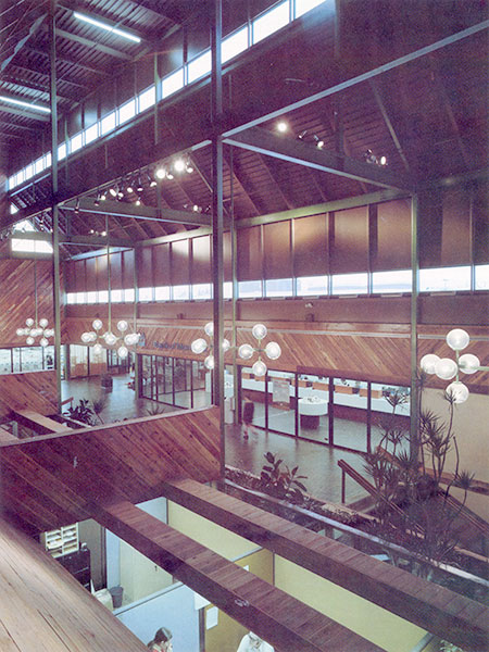Interior of the Leaf Rapids Town Centre