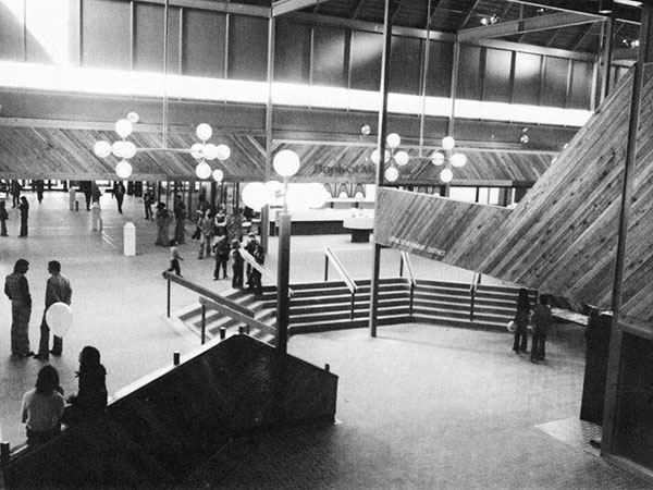 Interior of the Leaf Rapids Town Centre